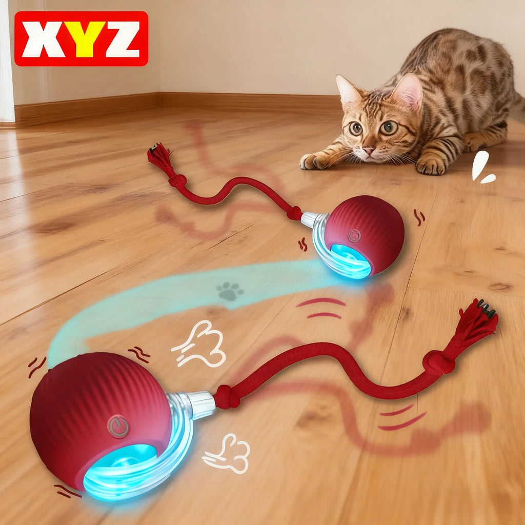 Pelota interactiva para perro o gato con funciones inteligentes