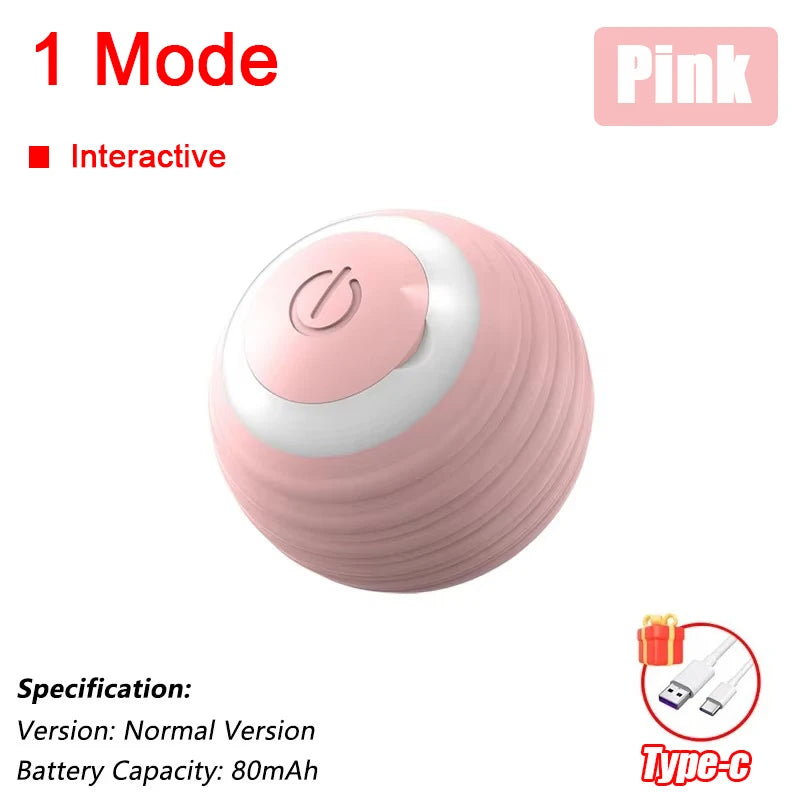 Pelota interactiva para perro o gato con funciones inteligentes